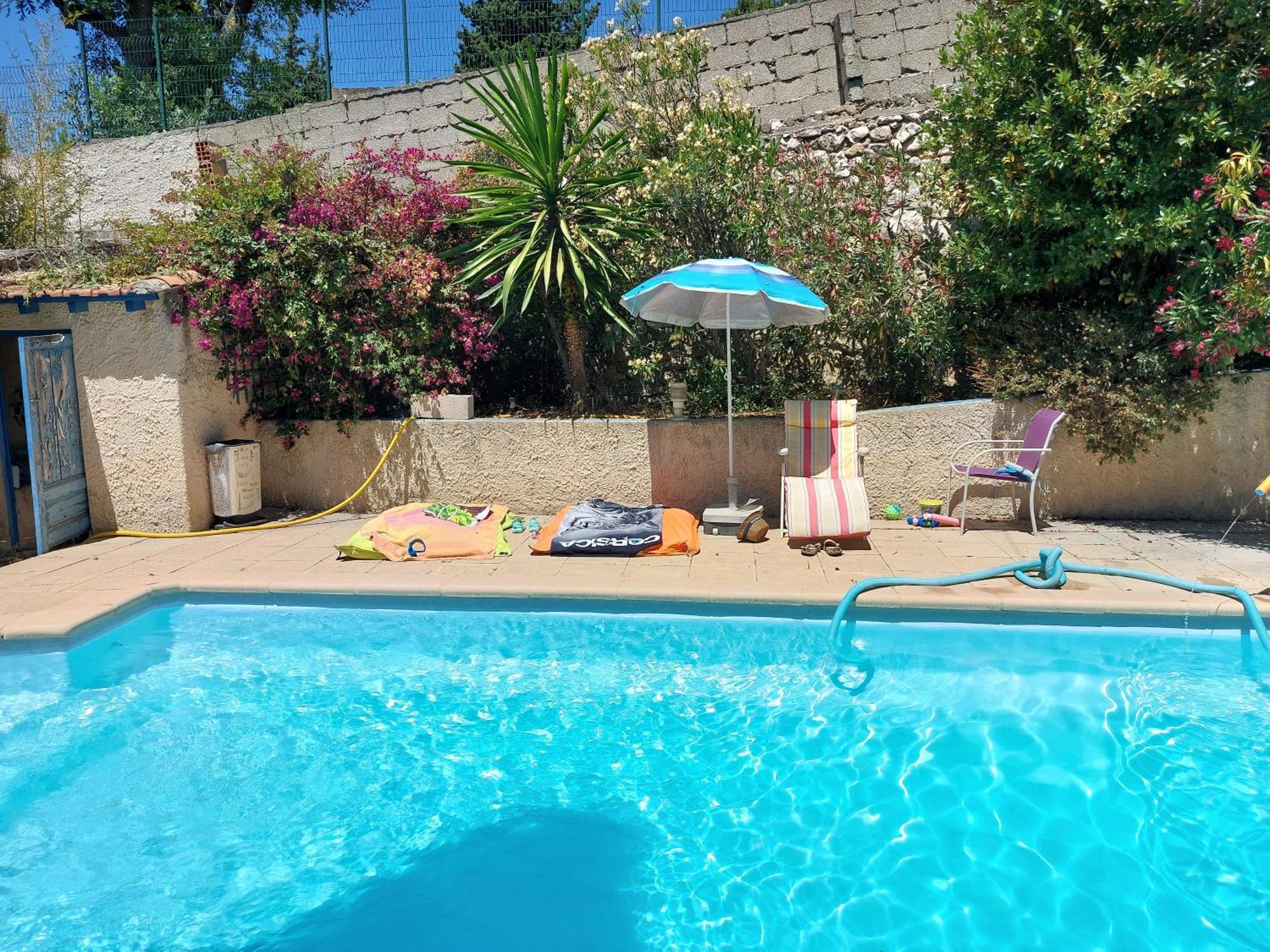 Chambre Dans Villa Marseille Exteriér fotografie